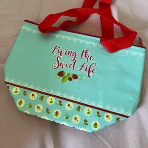 Living the Sweet Life Tote Bag - lunch, snacks or ?? Set of 10